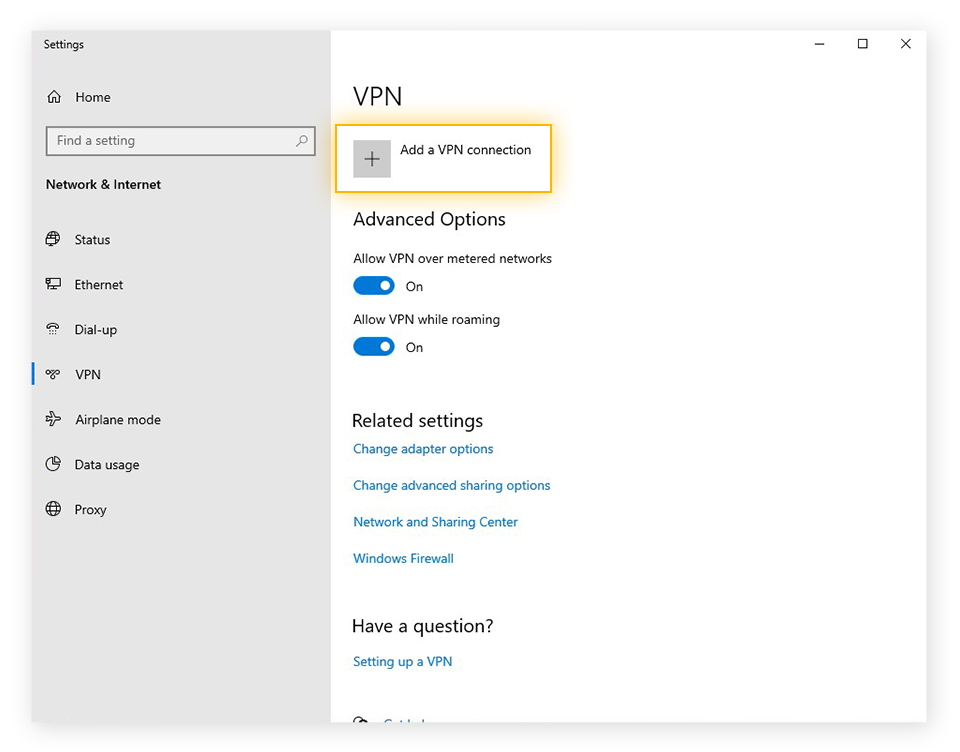 how to setup a vpn server windows 8